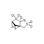 (4aS,7S,8aR)-8,8-Dichloro-9,9-dimethyltetrahydro-4H-4a,7-methanobenzo[c][1,2]oxazireno[2,3-b]isothiazole 3,3-Dioxide