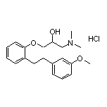 1-(Dimethylamino)-3-[2-(3-methoxyphenethyl)phenoxy]-2-propanol Hydrochloride