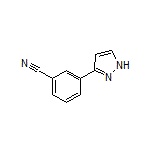 3-(3-Pyrazolyl)benzonitrile