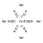 Sodium hexacyanoferrate(II) decahydrate, 99%