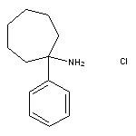 1-Phenylcycloheptylamine hydrochloride