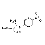 5-Amino-1-(4-nitrophenyl)pyrazole-4-carbonitrile