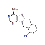 6-Amino-9-(2-chloro-6-fluorobenzyl)-9H-purine