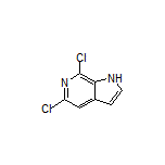 5,7-Dichloro-6-azaindole