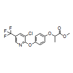 Methyl 2-[4-[[3-Chloro-5-(trifluoromethyl)-2-pyridyl]oxy]phenoxy]propanoate