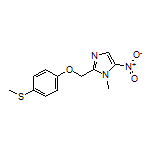 1-Methyl-2-[[4-(methylthio)phenoxy]methyl]-5-nitro-1H-imidazole