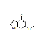 4-Chloro-6-methoxy-1H-indole