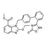 Methyl 2-Ethoxy-1-[[2’-(5-oxo-2,5-dihydro-1,2,4-oxadiazol-3-yl)-4-biphenylyl]methyl]-benzimidazole-7-carboxylate