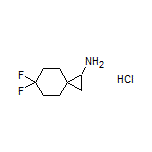 6,6-Difluorospiro[2.5]octan-1-amine Hydrochloride