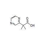 2-Methyl-2-(pyrazin-2-yl)propanoic Acid