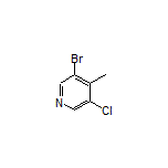 3-Bromo-5-chloro-4-methylpyridine