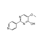 5-Methoxy-2-(4-pyridyl)pyrimidin-4-ol