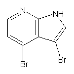 3,4-Dibromo-7-azaindole