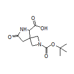 2-Boc-7-oxo-2,6-diazaspiro[3.4]octane-5-carboxylic Acid