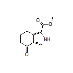 Methyl 4-Oxo-4,5,6,7-tetrahydro-2H-isoindole-1-carboxylate