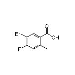 5-Bromo-4-fluoro-2-methylbenzoic Acid