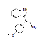 2-(3-Indolyl)-2-(4-methoxyphenyl)ethanamine