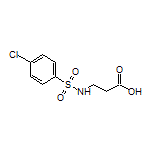 3-(4-Chlorophenylsulfonamido)propanoic Acid