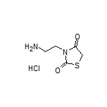 3-(2-Aminoethyl)thiazolidine-2,4-dione Hydrochloride