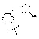 5-(3-Trifluoromethyl-benzyl)-thiazol-2-ylamine