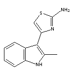 4-(2-Methyl-1H-indol-3-yl)-thiazol-2-ylamine