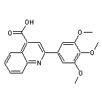 2-(3,4,5-Trimethoxy-phenyl)-quinoline-4-carboxylic acid