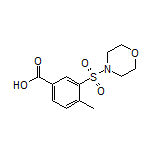 4-Methyl-3-(morpholinosulfonyl)benzoic Acid