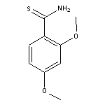 2,4-dimethoxybenzenecarbothioamide