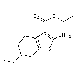 2-Amino-6-ethyl-4,5,6,7-tetrahydro-thieno[2,3-c]pyridine-3-carboxylic acid ethyl ester