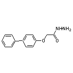 (Biphenyl-4-yloxy)-acetic acid hydrazide