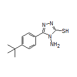 4-Amino-5-[4-(tert-butyl)phenyl]-4H-1,2,4-triazole-3-thiol