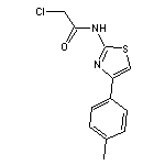 2-Chloro-N-(4-p-tolyl-thiazol-2-yl)-acetamide