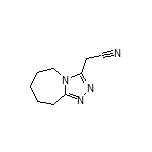 6,7,8,9-Tetrahydro-5H-[1,2,4]triazolo[4,3-a]azepine-3-acetonitrile