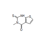 3-Methyl-2-thioxo-2,3-dihydrothieno[2,3-d]pyrimidin-4(1H)-one