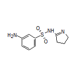 3-Amino-N-(3,4-dihydro-2H-pyrrol-5-yl)benzenesulfonamide