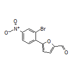 5-(2-Bromo-4-nitrophenyl)furan-2-carbaldehyde