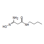 3-Amino-N-butyl-3-(hydroxyimino)propanamide