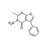 3-Amino-2-methyl-5-phenylthieno[2,3-d]pyrimidin-4(3H)-one