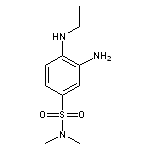 3-amino-4-(ethylamino)-N,N-dimethylbenzenesulfonamide