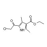 Ethyl 5-(2-Chloroacetyl)-2,4-dimethyl-1H-pyrrole-3-carboxylate