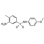 3-Amino-N-(4-methoxy-phenyl)-4-methyl-benzenesulfonamide