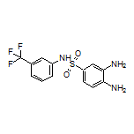 3,4-Diamino-N-[3-(trifluoromethyl)phenyl]benzenesulfonamide