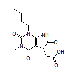 1-Butyl-3-methyl-2,4,6-trioxo-2,3,4,5,6,7-hexahydropyrrolo[2,3-d]pyrimidine-5-acetic Acid