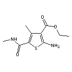 2-Amino-4-methyl-5-methylcarbamoyl-thiophene-3-carboxylic acid ethyl ester