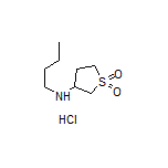 3-(Butylamino)tetrahydrothiophene 1,1-Dioxide Hydrochloride