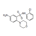 5-Amino-N-(2-chlorophenyl)-2-morpholinobenzenesulfonamide