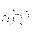 (2-Amino-5,6-dihydro-4H-cyclopenta[b]thiophen-3-yl)-p-tolyl-methanone