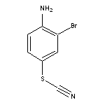 4-amino-3-bromophenyl thiocyanate