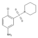 4-chloro-3-(piperidin-1-ylsulfonyl)aniline