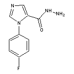 1-(4-fluorophenyl)-1H-imidazole-5-carbohydrazide